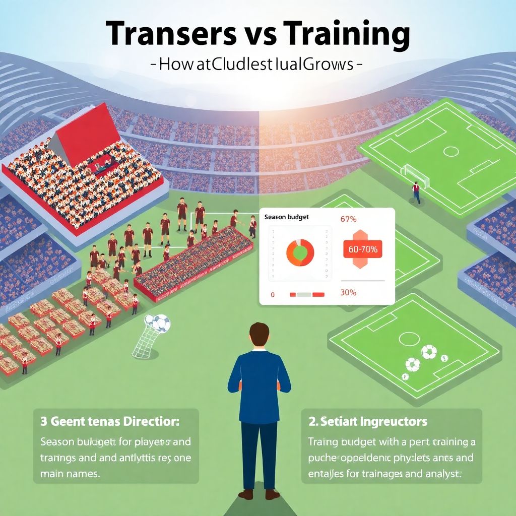 Как трансферная политика влияет на тренировочные ресурсы футбольного клуба