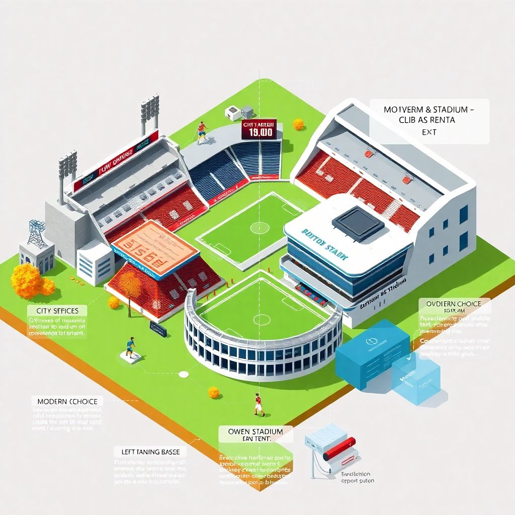 Выбор между ареной и базой: стратегические решения футбольного клуба