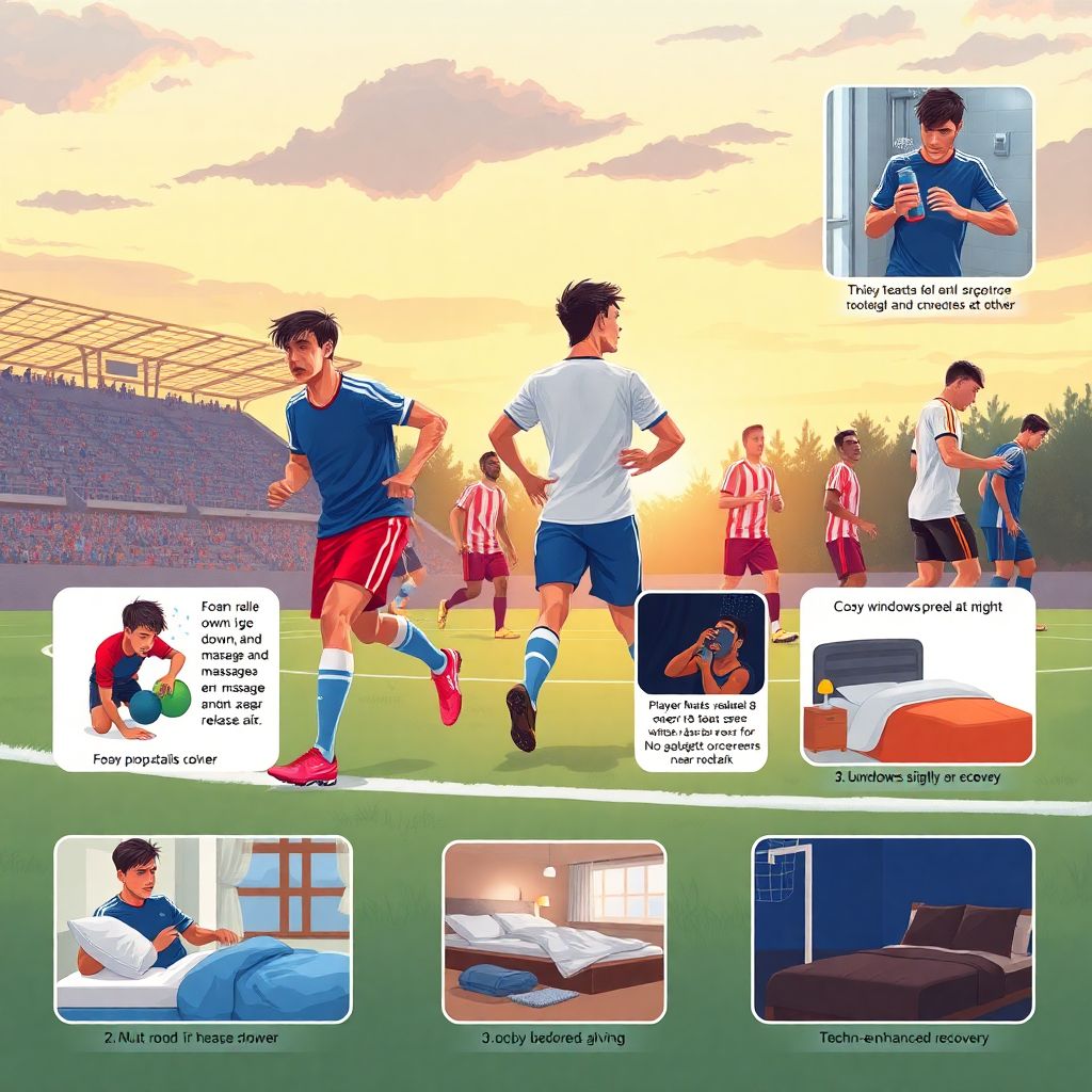 Как выстроить эффективный режим восстановления после товарищеских матчей