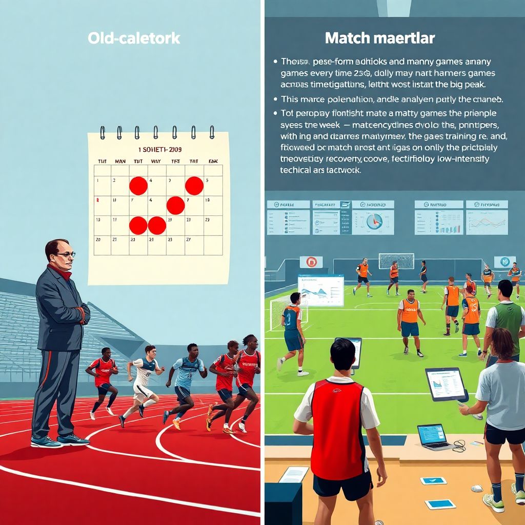 Управление подготовкой спортсменов в условиях плотного календаря чемпионатов