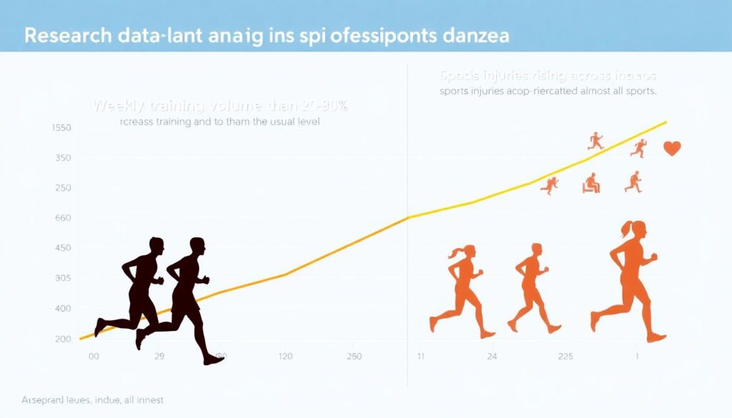 Связь между тренировочным временем и травматической статистикой - иллюстрация