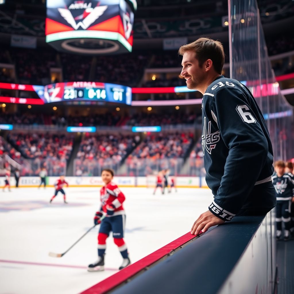 Овечкин выбрал сына вместо раздевалки и растрогал болельщиков