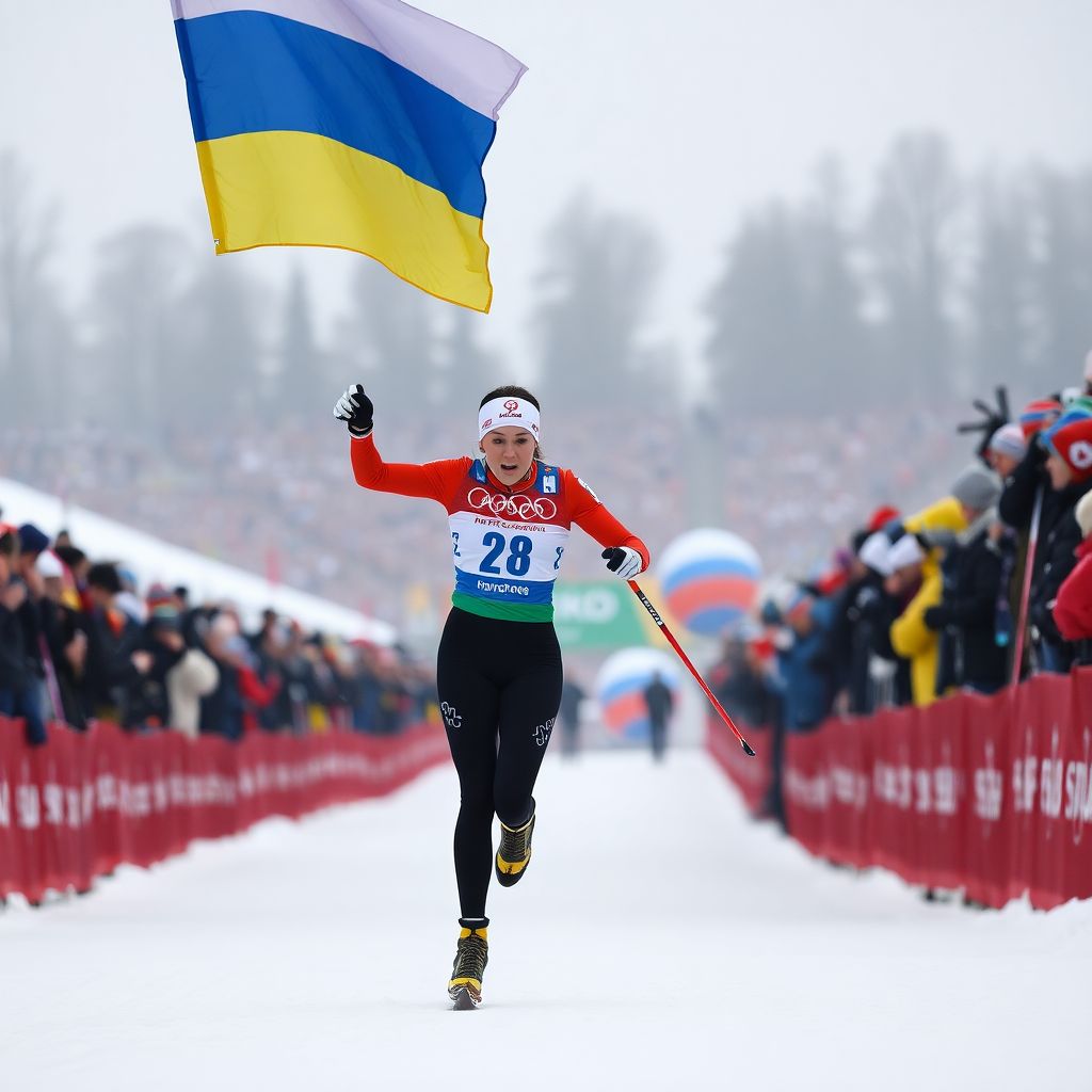 Дарья Непряева под нейтральным флагом вышла в четвертьфинал спринта в Фалуне