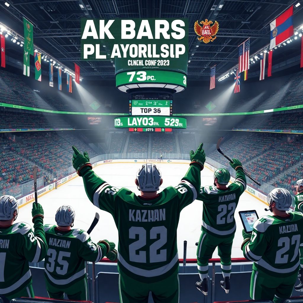 Ак Барс досрочно вышел в плей-офф КХЛ и обеспечил участие в Кубке Гагарина