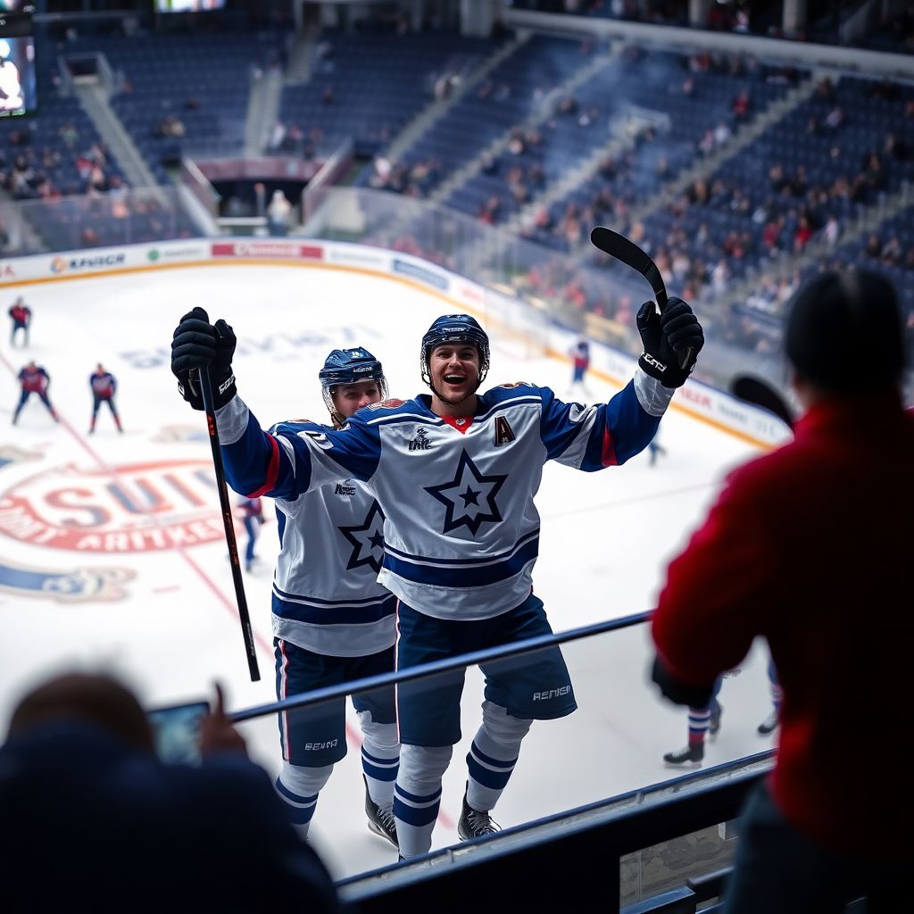 Адмирал разгромил Барыс 6:2 и завершил сезон дома рекордом Шулака в КХЛ