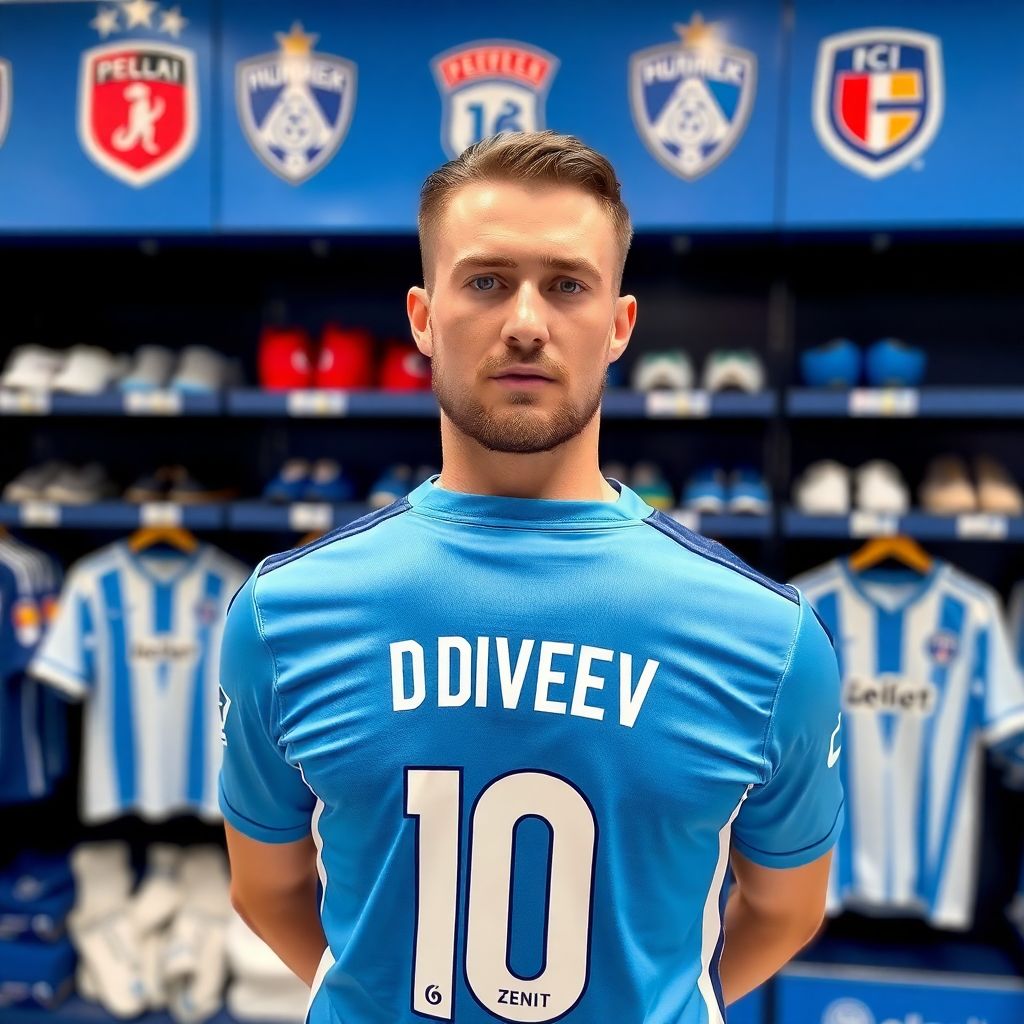 «Зенит» представил Игоря Дивеева: официальная презентация и номер 78