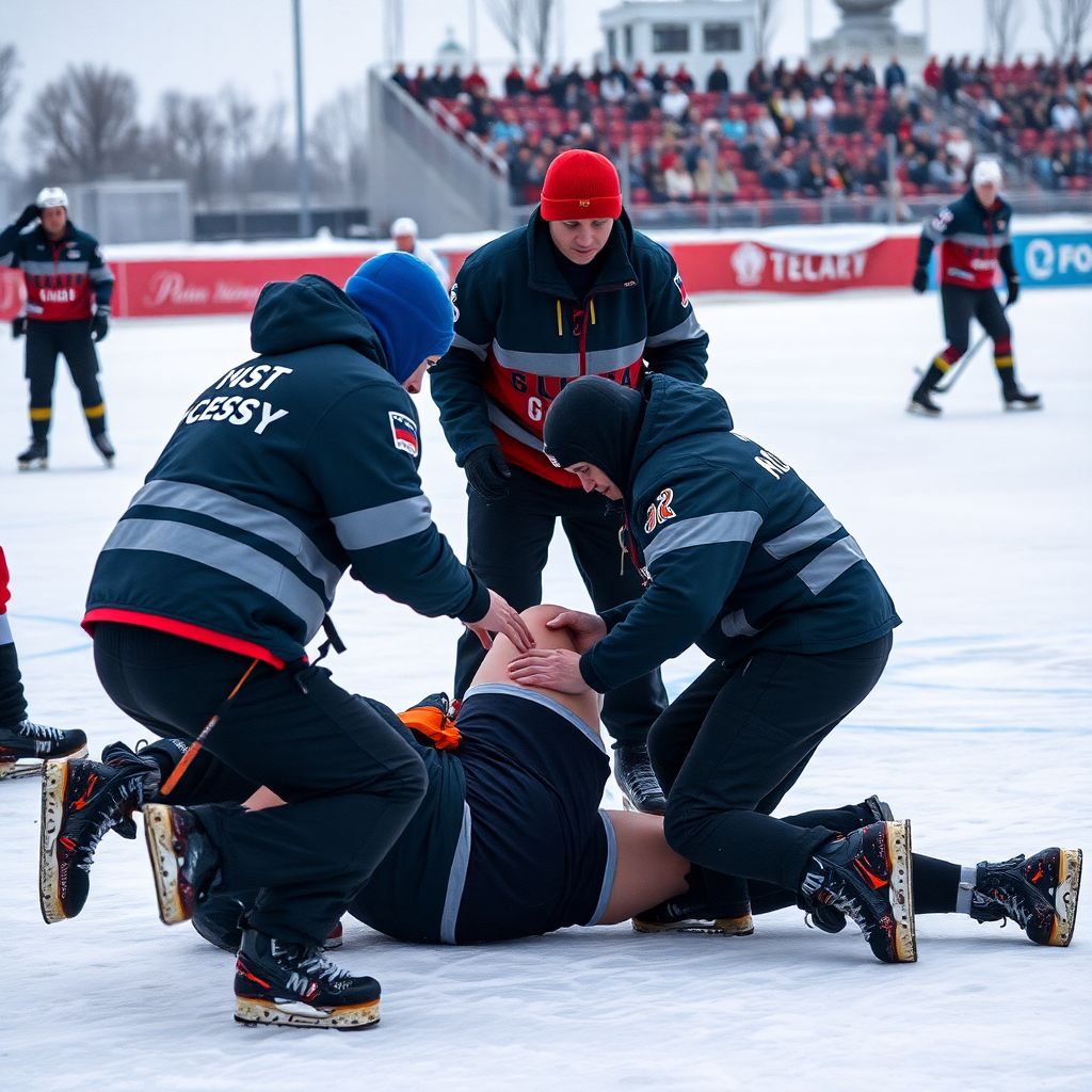 Сергей Филатов из «Старта» получил тяжёлую травму бедра в матче с «Енисеем»