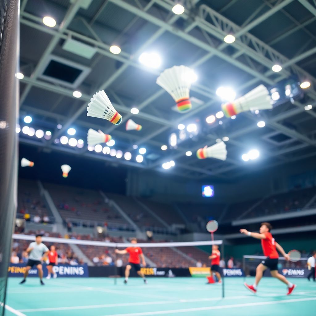 Бадминтон: переход на синтетические воланы из‑за дефицита перьев и что изменится