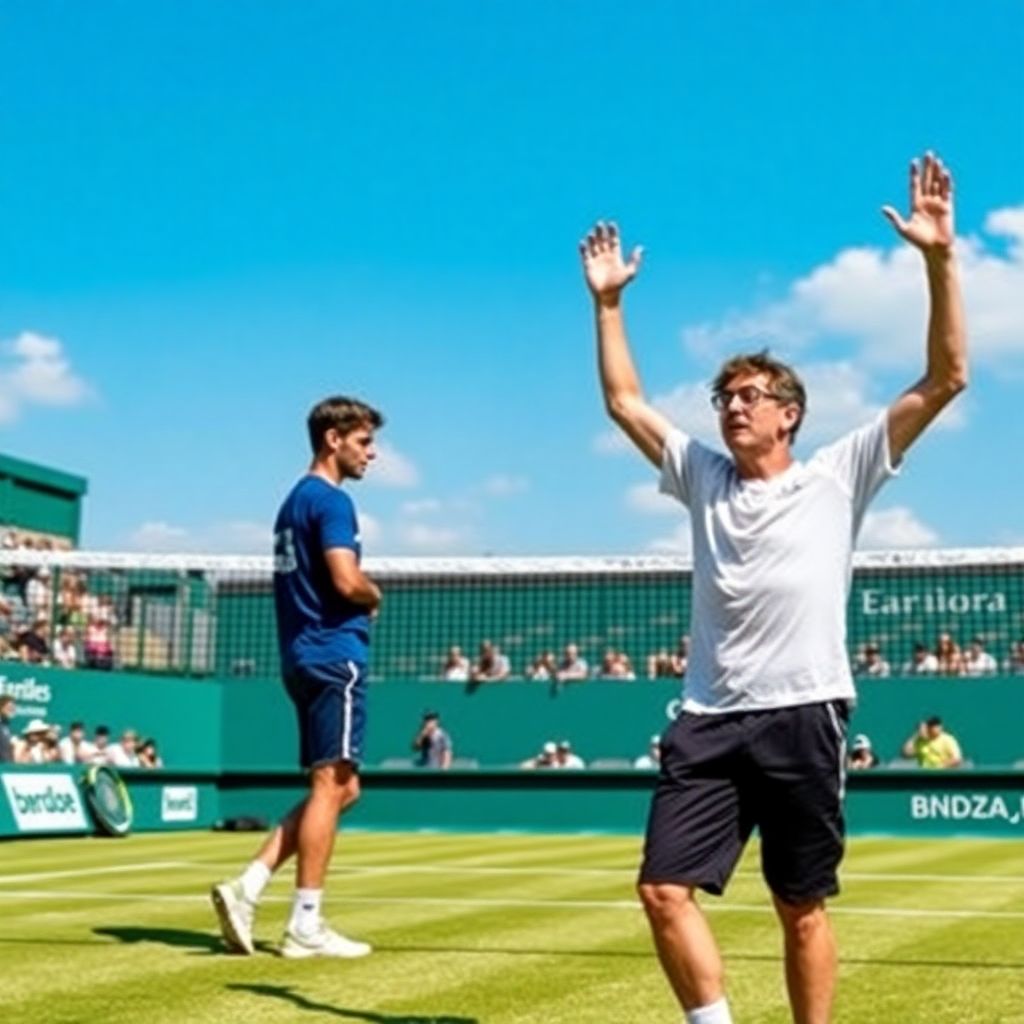 Хачанов вылетел в первом круге в Галле, уступив Куинну на турнире Atp 500